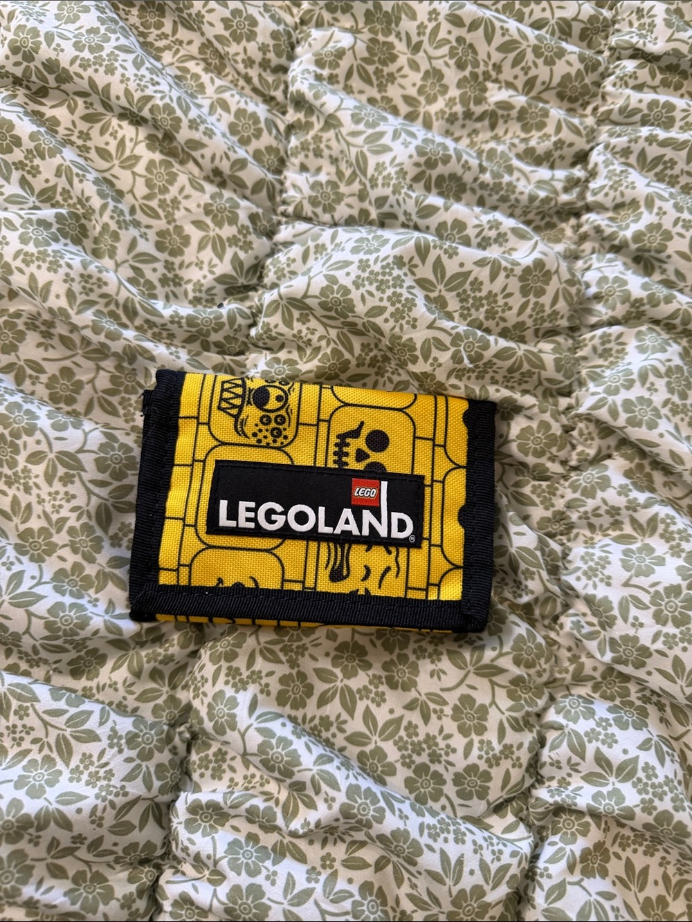 Lego Legoland Yellow Kids Wallet with Black Trim